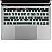 MOSISO Premium Ultra Thin TPU Keyboard Cover Compatible with MacBook Pro with Touch Bar 13 and 15 inch 2019 2018 2017 2016 (Model: A2159, A1989, A1990, A1706, A1707) Transparent Skin, Hot Blue