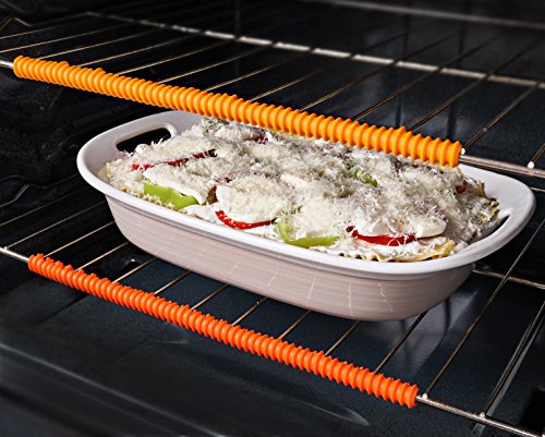 image for 3 PACK Oven Rack Protectors Edge Liner Cover - BPA Free, FDA Approved,