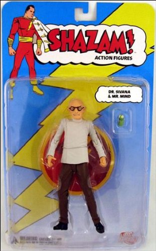 DC Direct Shazam! Action Figure Dr. Sivana with Mr. Mind