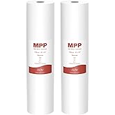 SimPure Sediment Water Filters, 5 Micron 20" x 4.5" Whole House Water Filter Replacement Compatible for SimPure DB20 Blue Housing, WGB22B, WGB32B, AP802, BB20B, BB20T, 2 Pack