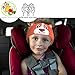 Charlxee Kids Headphones Cozy Foldable Headphone Headband Toddler Headphones for Air Travel or Home - Orange Dog