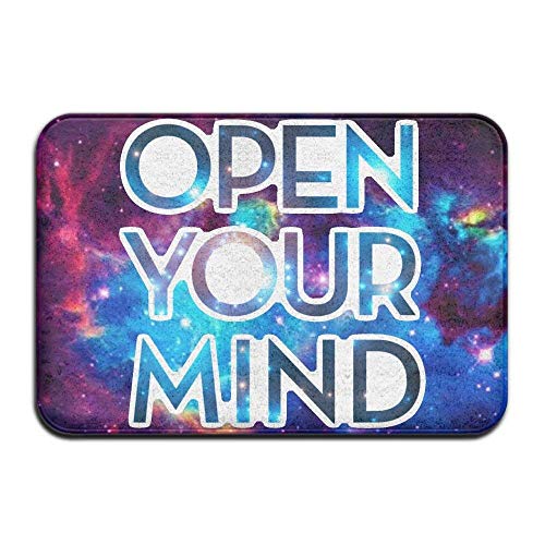 Funny Metatron's Cube Sacred Geometry Doormat -23.6"x15.7" Door Mats Inside Non Slip Entrance Rug