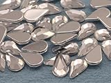 10x6mm Crystal A01 Flat Back Teardrop Acrylic Jewels High Quality Pro Grade - 100 Pieces