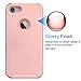 iPhone 7 Case, Tekcoo™ [TDuke Series] iPhone 7 (4.7 INCH) Protective Case Shock Absorbing Hard Hybrid Defender Glossy Cover [Scratch Proof] Plastic Shell + TPU Rubber Inner [Rose Gold]
