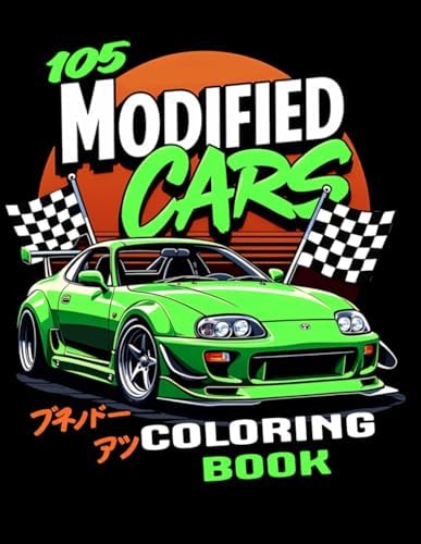 Japanese Cars Coloring Book for Car Lovers: JDM Legends