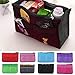 Large Purse Organizer Insert Handbag Pouch Tidy & Neat (Ships From USA) (pink)