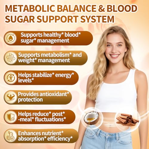 2-in-1 Organic Ceylon Cinnamon with MCT Oil Supplements Softgels, 120 Day Supply, Liposome Highly Bioavailable Extract, Energy & Metabolism Support, Non-GMO, Gluten Free, 120 Large Granule Softgels