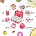Lunch Box for Kids Childrens, Bento lunch Box for Boys Girls, Toddler School Lunch Containers 5-Compartment On-the-Go Meal Fruit Snack Packing for Picnic Outdoors, Leak Proof Durable & Microwave Safe