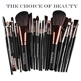 Hot Sale!!! Makeup Brush Set,Jushye 15 pcs/Sets Eye Shadow Foundation Eyebrow Lip Brush Cosmetic Makeup Brushes Tool (C)