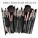Hot Sale!!! Makeup Brush Set,Jushye 15 pcs/Sets Eye Shadow Foundation Eyebrow Lip Brush Cosmetic Makeup Brushes Tool (C)