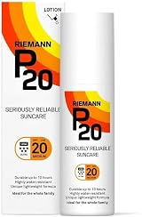 P20 Riemann Sun Protection Cream SPF 20 100ml Moisturizer for Body Sun Tanning view 2
