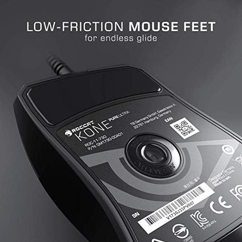Roccat Roc 11 730 Kone Pure Ultra Light Ergonomic Gaming Mouse Dpi Optical Sensor Rgb Lighting Ultra Light Black Buy Online At Best Price In Uae Amazon Ae
