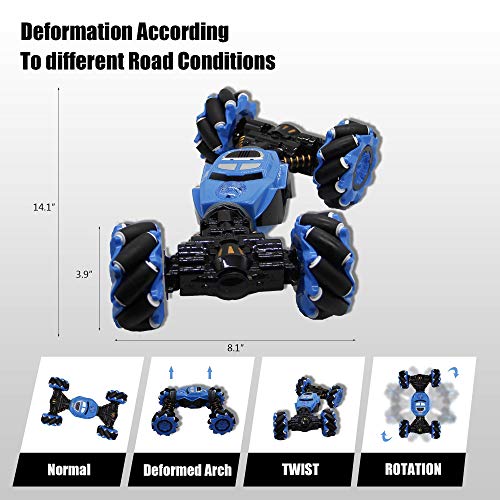 Lulu Home Remote Control Stunt Car, Hand Gesture Sensing RC Crawler