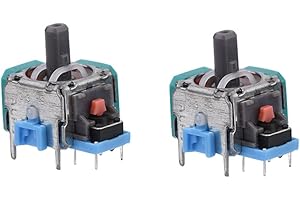 2PCS 3D Joystick Replacement for Controller Handle Rocker Module for Controller, 3D Joystick Thumbstick Controller Rocker for