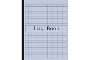 Log Book: Large Customizable 7 Columns Multipurpose Daily Log Book For Small Business, Track Daily Activity, Income and Expenses, Inventory, ... Donation, Visitor(Purple): 120 Pages Logbook