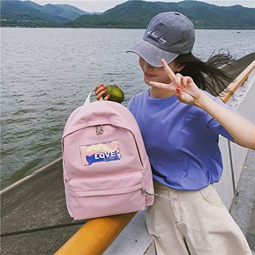 レーザーラベルレディースバックパック韓国学生旅行バッグ女の子バッグラップトップバックパック ゲーム B07wlc9trc 100 品質保証 Yzueyt 正規品送料無料 激安超特価 腕時計 B07wlc9trc 新作製品 世界最高品質人気