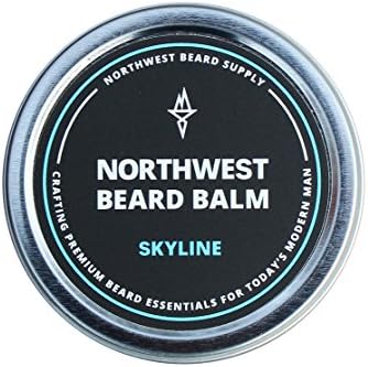 Skyline Beard Balm (2oz) – Manly sage & vanilla scent (with essential oils), shea butter, coconut oil, and bees wax.