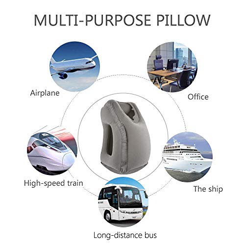 Inflatable Travel Pillow for Airplane, Travel Accessories Portable