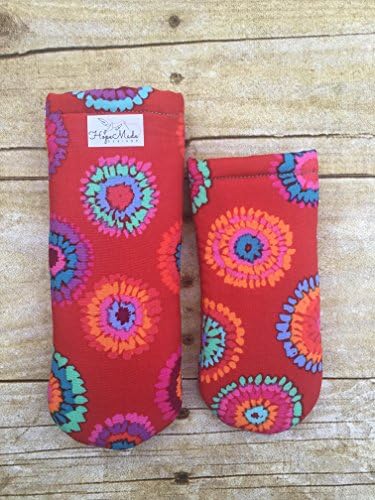 Plink print Skillet Handle Hot Pads - Set of 2