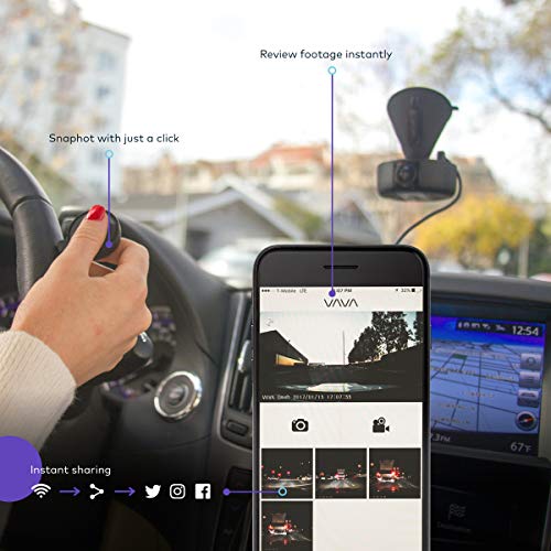 VAVA VAVDA001 Bluetooth Snapshot Button for Dash Cam VAVA VD005