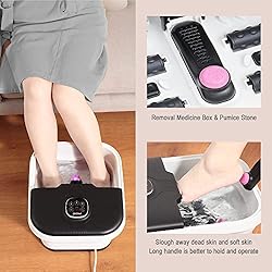 iFedio Collapsible Foot Spa with Heat and Massage