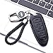 QZS Key Chain Fob Cover Shell Remote Case Bag Black for Ford Edge Escape Explorer Focus Lincoln MKS MKT MKX MKZ Keyless Entry Smart Remote 5 Buttons(Ford-4 Black)