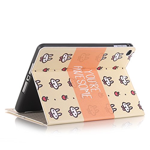 Sammid Cute iPad 2105/2017 Pro 12.9 Case for Women, Premium PU Leather Flip Folio Stand Case with Pen Holder Slot,for Apple iPad 2105/2017 Pro 12.9