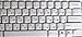 Online-Welcome Russian Keyboard Stickers with Transparent Background with Black Lettering for Computer LAPTOPS Desktop