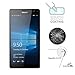 BACAMA Tempered Glass Screen Protector for Microsoft Lumia 950XL (2015 Released) [2-Pack] HD Clear 99% Touch Screen Responsive