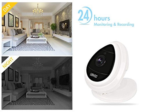 Security Camera, Night Vision 720P HD Home WiFi Wireless Security Surveillance Camera System with Motion Email Alert/Remote Monitoring and Two Way Audio