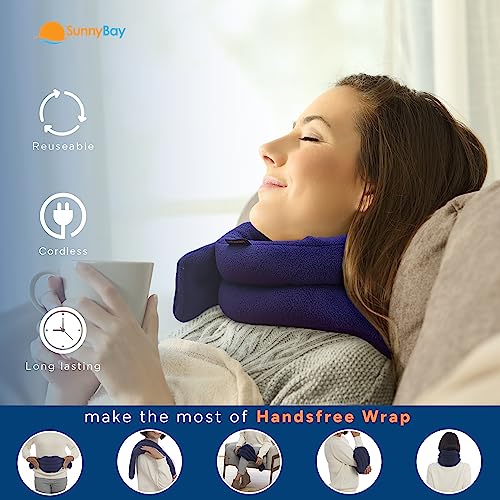 SunnyBay Microwave Heating Pad, Microwavable Heated Neck and Shoulder