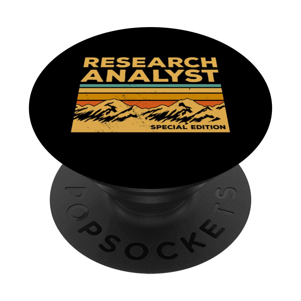 Vintage Research Analyst Researcher PopSockets Swappable PopGrip