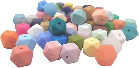food grade silicone teething beads