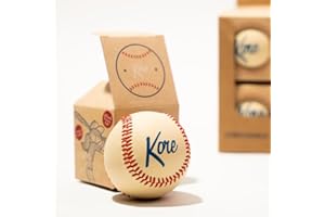 KORE BASEBALL PRODUCTS Kore Soft Baseball – Hand-Stitched Real Feel Foam Baseballs | Safe Indoor & Outdoor Practice Ball for Backyard Play | Baseball Gift or Desk Toy | Stocking Stuffer | Party Favors