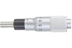Upgrades Flat Tip Micrometers Head Precisions Measuring Instrument 0 to 13mm 0.01mm for Mechanical Engineering Lab Use Precis