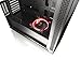 Thermaltake View 27 Black Edition Gull Wing Window SPCC ATX Mid Tower Tt LCS Certified Computer Chassis with Red LED Riing Fan CA-1G7-00M1WN-02