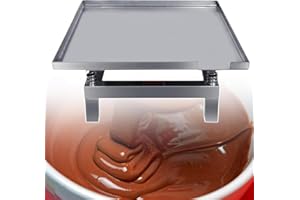 Wrobelax Small Chocolate Vibration Table Vibration Test Bench Compactor Platform Stainless Steel Electric Vibration Test Benc