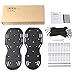 TACKLIFE Lawn Aerator Shoes, Aerating Lawn Soil Sandals with 4 Aluminium Alloy Buckles, 4 Adjustable Straps, 2 Extra Spikes and Wrench - Heavy Duty Spiked Sandals for Aerating Your Lawn or Yard