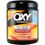 Oxy Maximum Action 3-In-1 Treatment Pads, 90 Count