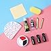 UNOMOR Halloween Makeup Kit with Fake Blood and Glow in Dark Nails for Witch Vampire Makeup