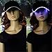 JIGUOOR LED Hat Light Up Baseball Cap Flash Glow Party Hat Rave Accessories for Festival Club Stage Hip-hop Performance (Battery Powered, Blue)