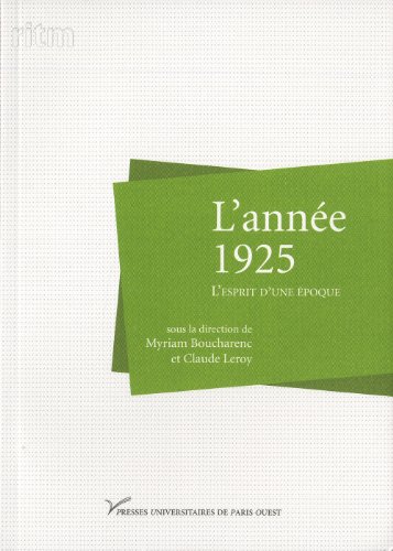 L' année 1925