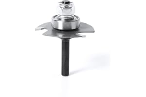 Amana Tool - 53400 Slotting Cutter Assembly 3 Wing x 1-7/8 Dia x 1/16 x 1/4" Shank