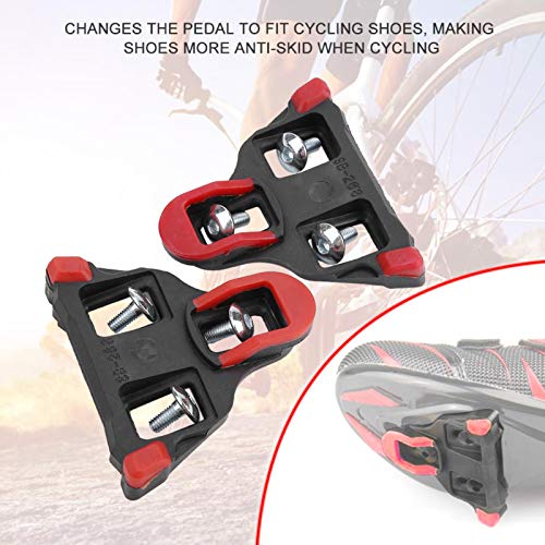 Nichhany Fiets Pedaal Schoenplaatjes 1 Paar Fietsen Zelfsluitende Systeem Pedaal Schoenplaatjes Mountain Racefiets… - Image 6