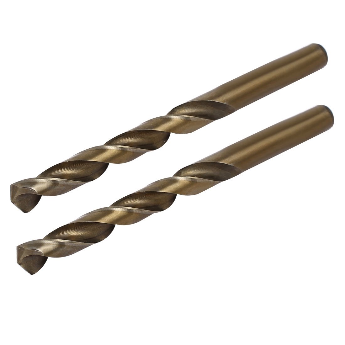 Sourcingmap 9.7mm Dia HSS Cobalt Straight Shank Metric Twist Drill Bit Drilling Tool 2pcs
