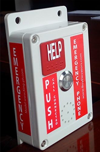 Emergency ADA Phone, for Outside or Inside USE, Waterproof (Pool,Elevators,parkings,Colleges), Viking Electronics