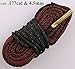 WMN_TRULYSTEP Gun Barrel Rope Cleaner, 17 .22 Cal .308 .380 Caliber 12 20 28 Gauge Rifle/Pistol/Shotgun Cleaning