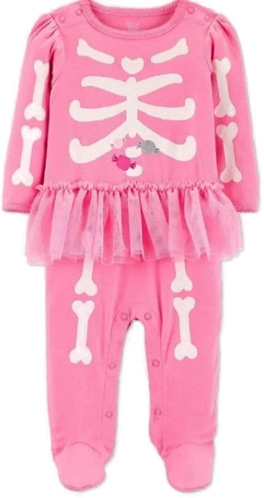 baby skeleton pajamas