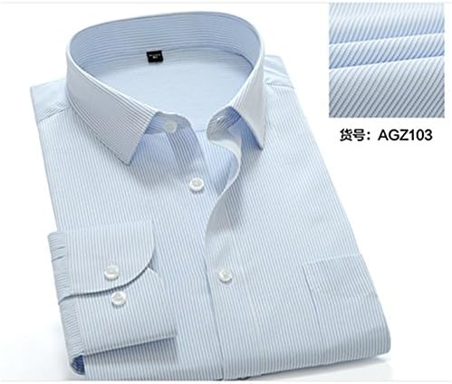 Havadi Shirts New Men Shirt For Male Long Sleeve Business Solid Shirt Office Masculinas Male Slim Fit Social Shirts Skyluexxxl
