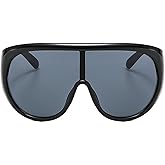 mincl Oversized Pilot Sunglasses Women Big Frame Luxury Round Sun Glasses For Ladies Outdoor Eyewear Shades UV400